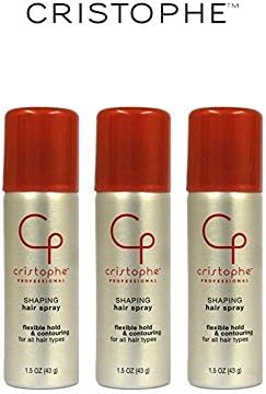 Cristophe Professional Shaping Spray 1.5 oz (Pack of 3)