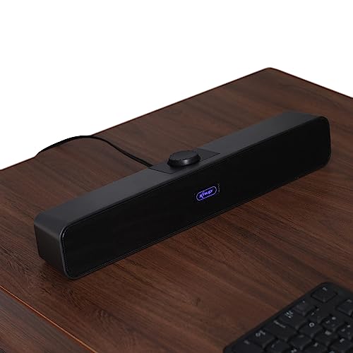 Caixa de Som Soundbar Gamer 6W Rms Real Usb P2 Pc Computador Notebook Mac Tv Smart Celular