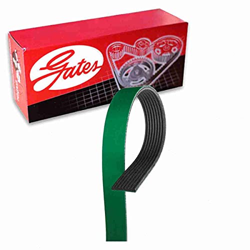 Gates FleetRunner Micro-V Serpentine Belt Compatible with Ford F-350 Super Duty 7.3L V8 1999-2003 (only fits Single ALTERNATOR Setup)