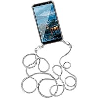 Catena portacellulare Cadorabo per Oppo FIND X3 PRO in LILA - Custodia per cellulare con cordoncino regolabile da appendere al collo