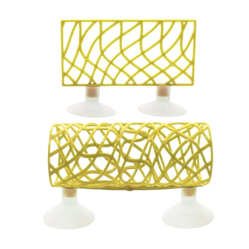 Betta ハンモックベッド | フィッシュレストスイムトンネルチューブ ロングスイミングレングスフィッシュタンクアクセサリー ベタフィッシュ、エビ、小魚用