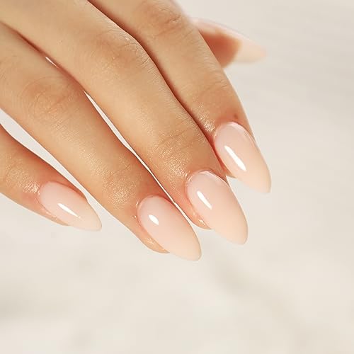 Fzanest Milky Pink Nude Gel Nail Polish,Soak Off Builder Rubber Base Color Gel For Nails,Natural Gel Polish (Sheer Beige) 15Ml #TOP5