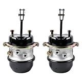 SMB-161 - ZF AVN-132 Center Axle Brake Chamber, Caging & Uncaging - New Flyer Xcelsior 3 Flynsu 2-Pack Type 30/30 Air Brake Chamber Welded Clevis 3' Long Stroke 3030 Replacement for Haldex GC3030LCW Bendix NT3030ELS-WC Freightliner HDX1373030215 (Replace# TR3030CLS-WC)