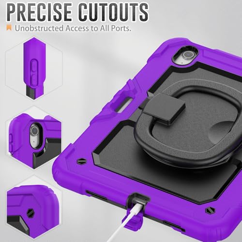 Coque iPad Air 11 M3 antichoc silicone avec protège-écran intégré - 7
