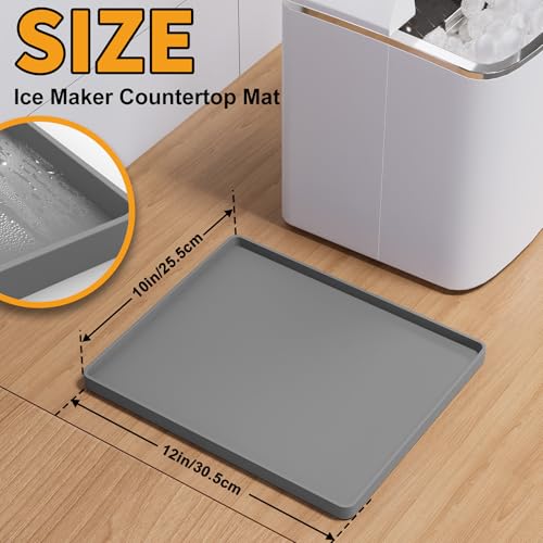 Tapete para Máquina de Hielo de Encimera 12 x 10 pulgadas miniatura 2