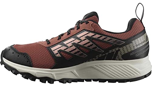 SALOMON Shoes Wander GTX W, Zapatillas de Trail Running Mujer, Cedar Wood/Vanilla Ice/Rose Cloud, 38...