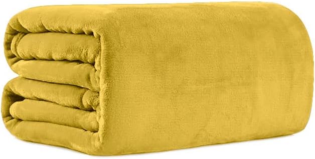 Bear & Panda Flannel Fleece Throw Blanket G Large Travel Sofa Bed Blanket Super Soft Fluffy Warm Throws Microfibre Blanky (Dark Grey, 200 x 240 cm)