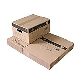 CHARGE MAXIMALE 5KG : Robustesse et fiabilité pour supporter le poids de vos petits objets sans risques lors de votre déménagement ou expédition.