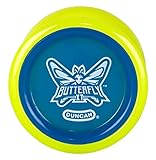 Duncan Toys Butterfly XT Yo-Yo with String, Ball Bearing Axle and Plastic Body, String Trick Yo-Yo, Green with Blue Cap