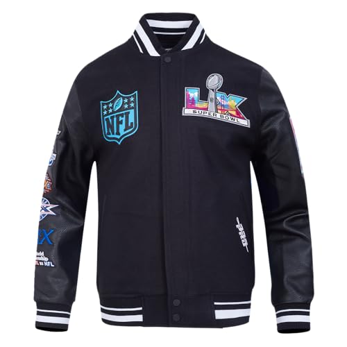 Pro Standard Mens NFL Super Bowl Super Bowl 60 Varsity Jacket