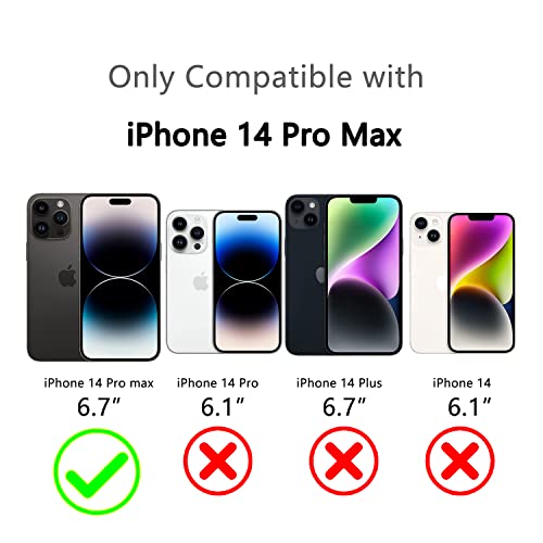 Duxsmei For Iphone 14 Pro Max Case(2022), Tpu And Suede Pu Leather Case, Anti-Vibration Anti-Slip Ultralight Luxury Case For Iphone 14 Pro Max 6.7 Inch, For Men Women(Blue) #TOP1