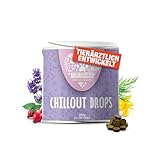TIERLIEBHABER - Chillout Drops 350 g (ca. 150 Drops) Sanfte Beruhigung für Hunde – Natürliche Beruhigungshilfe & Anti-Stress Leckerli Hund – Für mehr Gelassenheit bei Silvester, Autofahrt & Alltag