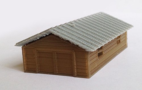 Outland Models Train Railway Layout Country Farm House Shed Cottage Set N Scale #TOP3