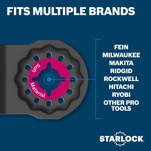 Bosch OSL200FS 2 in. Starlock Oscillating Multi Tool High-Carbon Steel Flex - image 9