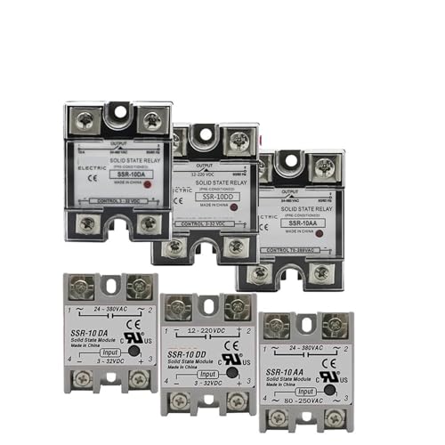 Relais semi-conducteur SSR 60A contrôle température PID SSR-40DA 40AA