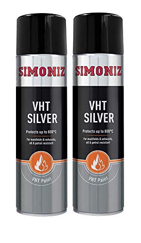 Image of Simoniz Silver VHT Paint 2x 500ml
