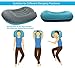 MARCHWAY Ultralight Compact Inflatable Camping Pillow, Soft Compressible Portable Travel Air Pillow for Outdoor Camp, Sport, Hiking, Backpacking Night Sleep and Car Airplane Lumbar Support (Blue)