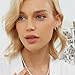 Gemsme 3 Pairs Surgical Stainless Steel Earrings Set, Hypoallergenic Huggie Hoop Earrings, Cubic Zirconia Cartilage Hoop Earring Cubic Zirconia for Women Men Cartilage Piercings(8mm/10mm/12mm)