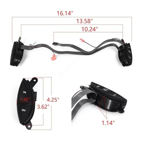 Régulateur de vitesse en panne ? Solution bouton F87Z-9C888-BB pour volant Ford F150