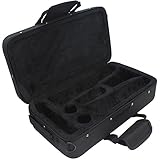 🔥🔥KLARINETTEN-Box-Koffer, mit Schaumstoff gepolstert, verdicktes Oxford-Stoff, Klarinetten-Tasche, Sotrage-Tasche mit Tragegurt, Klarinetten-Aufbewahrungstasche mit Griffen, so dass Sie sie leicht transportieren können, ohne die Hände zu belasten.