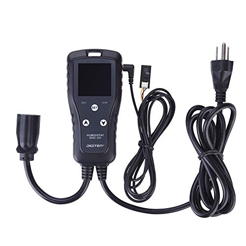 Digiten Humidity Controller Dhc101 Digital Humidistat Pre Wired Outlet Reptile Humidity Controller For Grow Tent Mushroom Greenhouse Homebrew Fermentation Humidifier Dehumidifier #TOP1