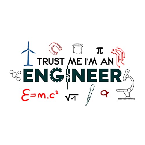 Image of Men's Regular Fit I Am Engineer Cotton Printed V Neck Full Sleeves Black & White T Shirt. Trending, Trendy,Pootlu, College Tshirts