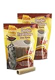 Ultra Chewy Double Treat Bones: Long-Lasting Dog Treats Made in USA for Large and Small Breeds, Highly Digestible, Ideal for Aggressive Chewers (Liver, 2 Value Packs)