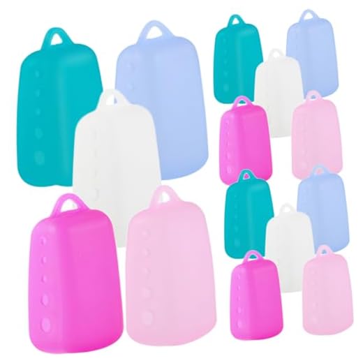 POPETPOP 15 Unidades Capa De Escova De Dentes Tampas De Escova De Dentes Porta Escova De Dentes Elétrica Viagem Silicone De Qualidade Alimentar Protetor Antibacteriano