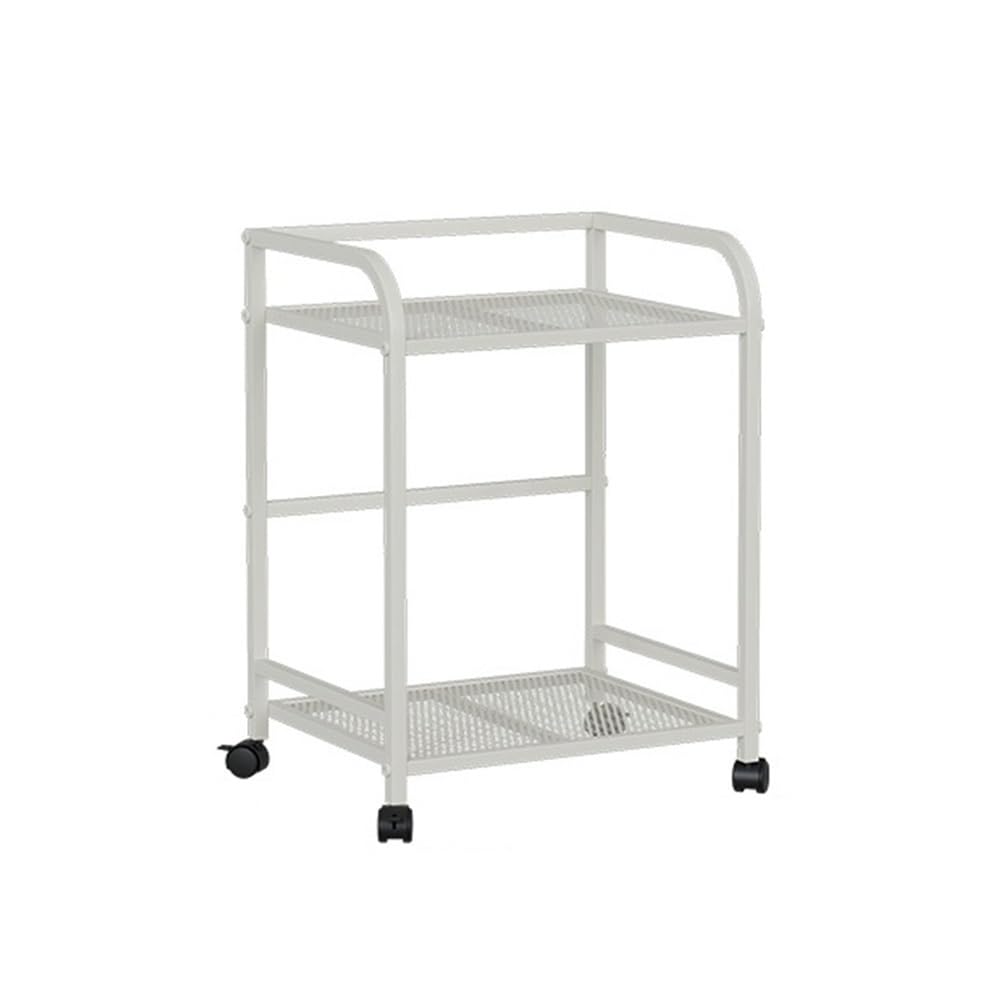 Soporte resistente para CPU con ruedas bloqueables, estante para impresora doméstica y torre de PC, carrito debajo del escritorio para juegos y accesorios de oficina, soporte blanco para CPU