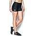 Under Armour Women's On The Court 4" Shorts,Black (001)/White, Medium