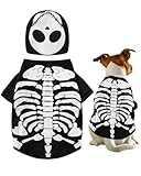 Halloween Skeleton Costumes for Pets Dogs (Medium)