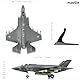 NUOTIE 1/72 F-35I Stealth-Kampfflugzeugmodell der israelischen Luftwaffe, Militärisches gemeinsames Angriffsflugzeug, Druckguss-Metallmodell für Militärbegeisterte Sammlung oder Geschenk