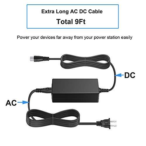 POWSEED Universal 45W 5V 6V 7.5V 9V 12V 13.5V 15V AC DC Power Adapter for Household Electronics Routers CCTV IP Cameras Speaker USB Hub Tablet LED Strips, Multi Voltage Supply Cord Charger 1A 2A 3A - Thumbnail 6