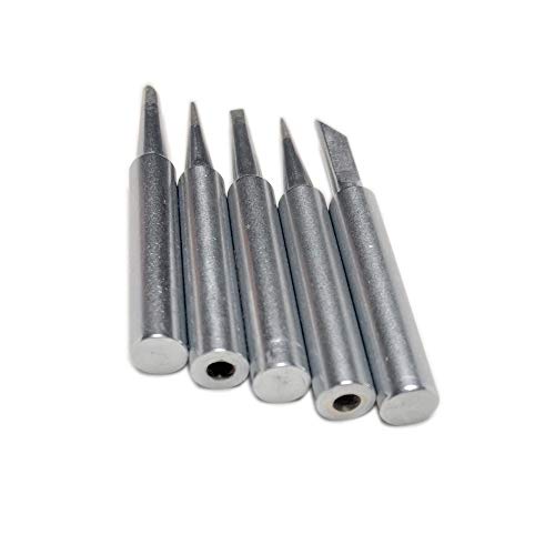 ShineNow ST Series Soldering Tip for Weller WP25, WP30,WLC100,SP40L,SP40N and WP35 Irons Tips 5pcs Pack