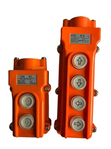 Bouton-poussoir suspendu pour grue de levage COB62 étanche