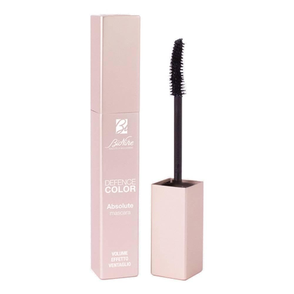 BioNike Defence Color - Absolute Mascara Allungante e Volumizzante a Lunga Tenuta 10H, Effetto Ventaglio, Attivi Lash Care per Ciglia più Forti, Adatto a Occhi Sensibili e con Lenti a Contatto, 8 ml