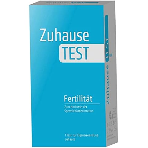 ZuhauseTEST Fertilität | Fruchtbarkeits-Schnelltest für Männer | Zeugungsfähigkeit Schnelltest für den Mann | Spermien Schnelltest Cover