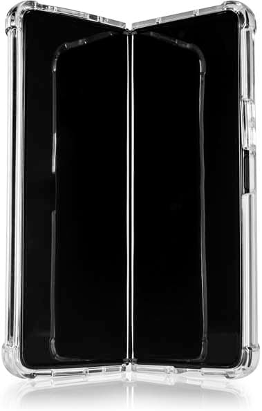 Skinit Clear Phone Case Compatible with Galaxy Z Fold4 5G - Officially Licensed Dragon Ball Super Goku Design