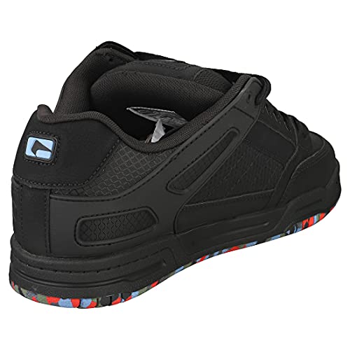 Globe Tênis de skate Heritage masculino, preto/upcycle 40, Preto/Upcycle