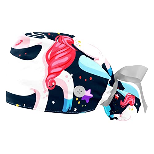 Casquettes de travail Licorne JDEZ pour rester à l'aise durant vos longues gardes hospitalières