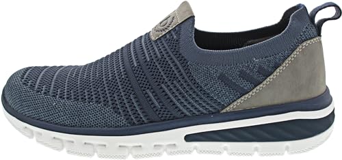 Mocasín bugatti 341-akq60 hombre zapato casual transpirable sin cordones