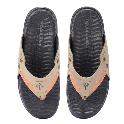 Image of Woodland Men's Leather Slippers