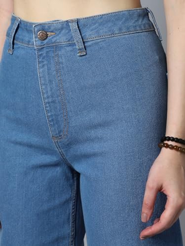 Image of HIGH Star Women's Straight Fit Mid Rise Jeans