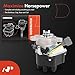 A-Premium Ignition Distributor Compatible with Honda CR-V CRV 1997-1998 L4 2.0L, Black Cap and Rotor Kit