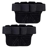 Guantes de dominadas, guantes multifuncionales de entrenamiento para gimnasio, protector de palma – Guantes elásticos de agarre para levantamiento de pesas, almohadillas de agarre para dominadas y