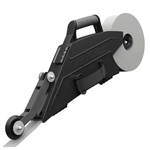 ZÜNDER by Delko Tools Drywall Taping Tool Banjo with Patented Double Ended applicator for Both Flat and Internal Joins. ZÜNDER is The World's Best Selling Taping Tool.