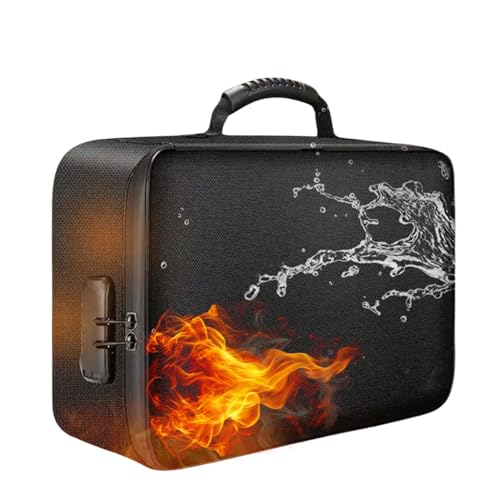 Feuerfeste Dokumententasche & Laptop-Organizer 36x27x10cm – Brandschutz Tasche für Dokumente, Laptop & Wertsachen – Ideal für Zuhause & unterwegs