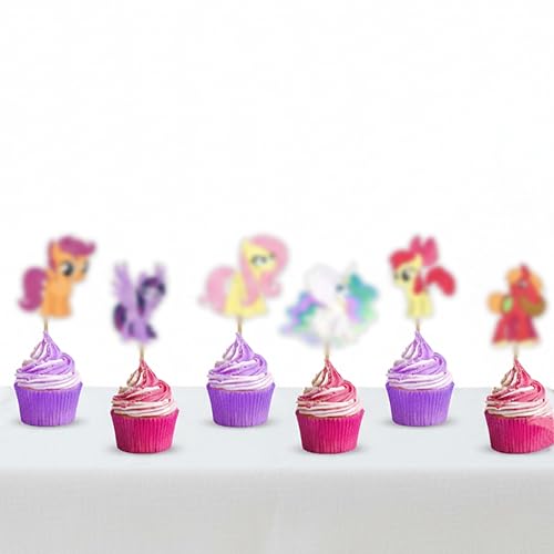 Seyal® Decoración para cupcakes My LItle Pony