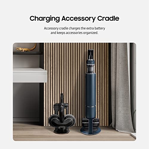 Samsung Bespoke Jet Cordless Stick Vacuum Cleaner With All In One Clean Station, Powerful Floor Cleaning For Carpet, Hardwood, Tile, Lightweight, Hepa Filtration, Woody Green #TOP4