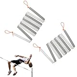 Avoirdus Elastic Foam Jump Crossbar, Lightweight Portable Crossbar for Indoor and Outdoor Use